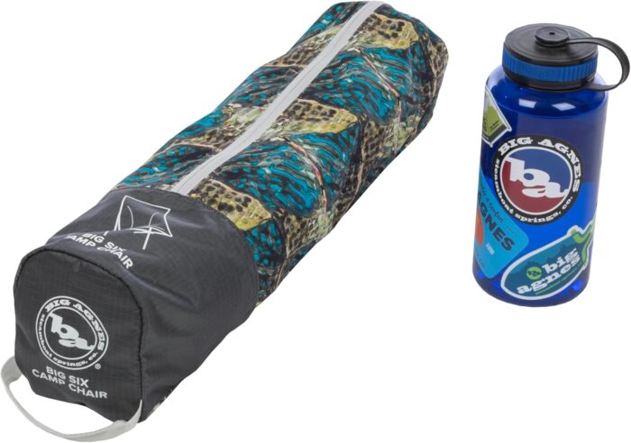 Big Agnes Big Six Camp Chair Eith Aircraft Aluminum Frame, Grayling - Image 2