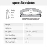 Big Agnes Little Red Sleeping Bag, Cherry Tomato/Tangelo - Image 7