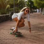 Shark Wheel Skateboard Cruising Wheels, Transparent Emerald 72 Mm - Image 6