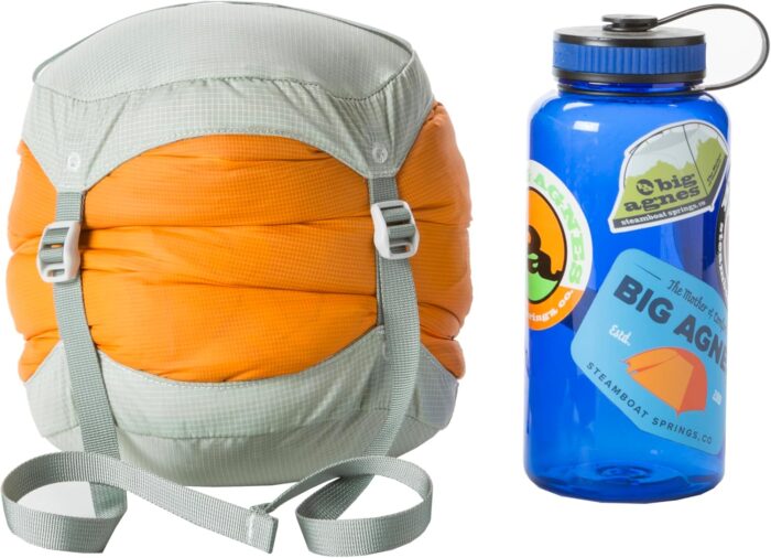 Big Agnes Compression Stuff Sack, Orange, 10 L - Image 3
