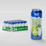 Vinut Coconut Water Drink with Pulp, Agua De Coco 16.57 Fl Oz