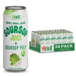 Vinut 100% Fruit Juice with Pulp, Soursop 16.57 Fl Oz 24 Pack