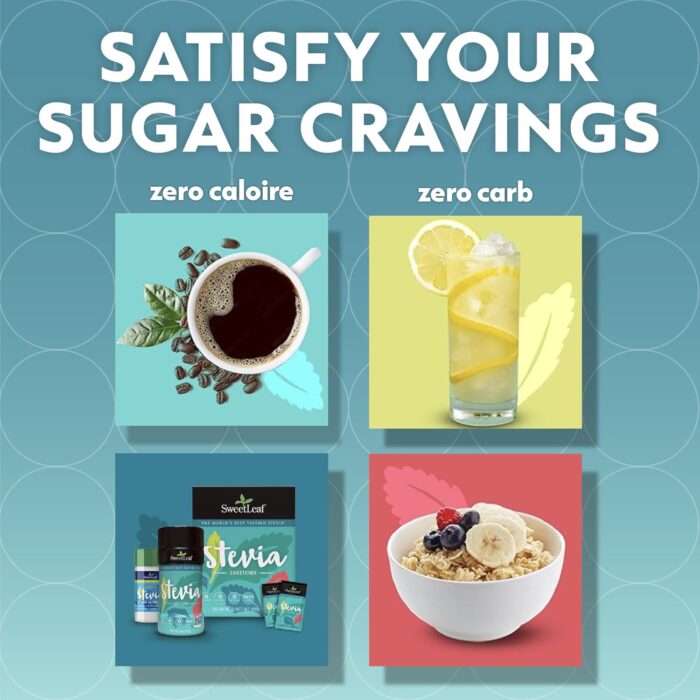 SweetLeaf Stevia Sweetener, 35 Packets - Image 5