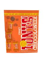 Tony's Chocolonely Milk Chocolate with Caramel and Sea Salt, 4.44 Oz