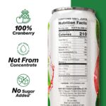 VINUT 100% Cranberry Juice, 16.9 Fl Oz - Image 6