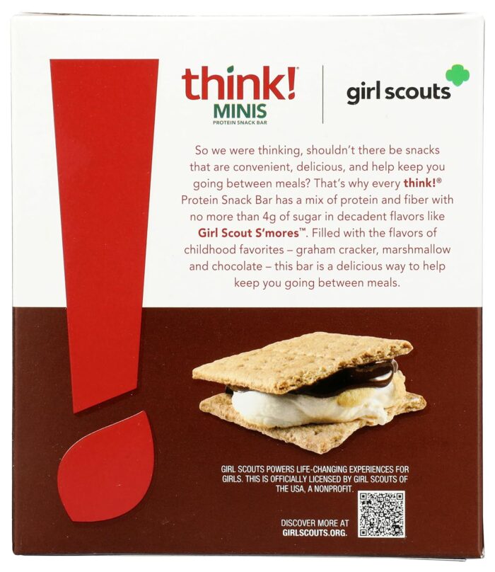 Think! Minis Girl Scout Smores Bars, 7.34 Oz - Image 3