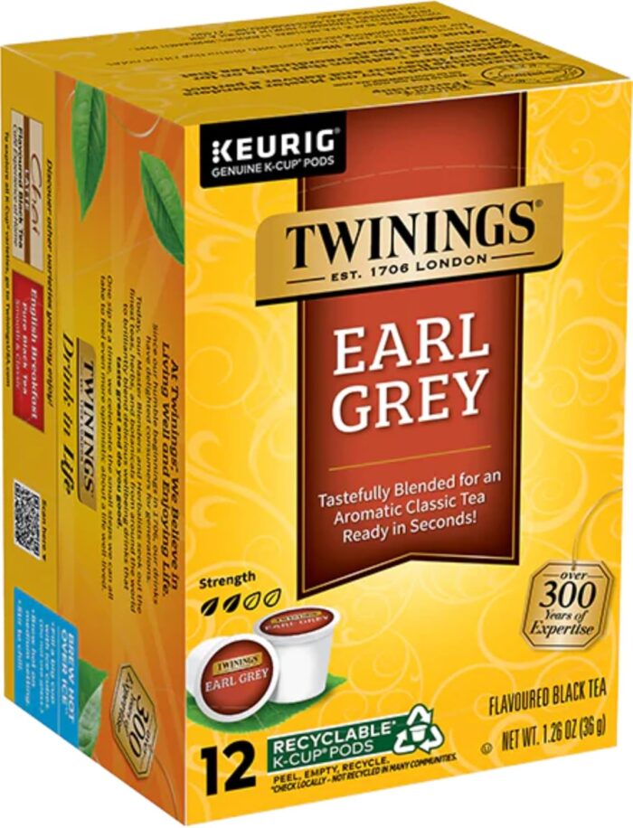 Twinings Earl Grey, 1.26 Oz 12 Ct - Image 2