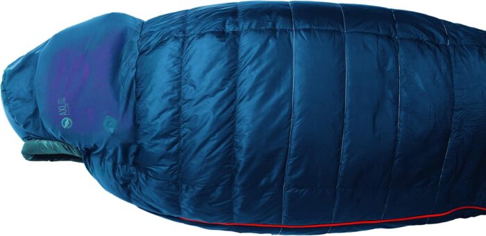Big Agnes Sidewinder SL Sleeping Bag, Legion Blue/Tapestry Long - Image 4