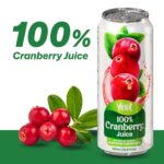VINUT 100% Cranberry Juice, 16.9 Fl Oz