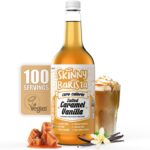 The Skinny Food Co Zero Calorie Salted Caramel Vanilla Syrup, 35 Fl Oz
