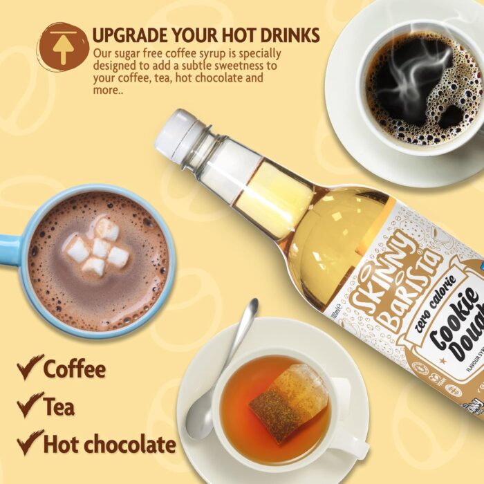 The Skinny Food Co Zero Calorie Cookie Dough Syrup, 35 Fl Oz - Image 4