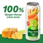 VINUT Ginger, Honey & Lime Juice, 16.9 Fl Oz