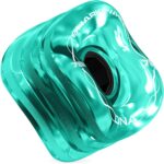 Shark Wheel Skateboard Cruising Wheels, Transparent Emerald 72 Mm - Image 3