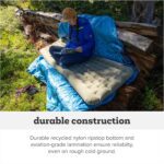 Big Agnes Campmeister Deluxe Insulated Sleeping Pad 30x78, Deep Lichen Green - Image 5