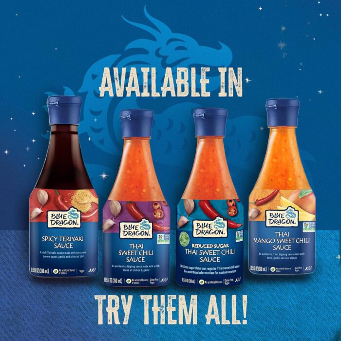 Blue Dragon Spicy Teriyaki Sauce, 10.5 Fl Oz - Image 2