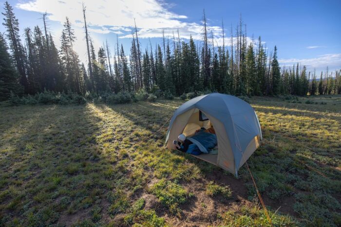 Big Agnes Echo Park 35 Sleeping Bag, Tapestry/Brown Sugar - Image 2