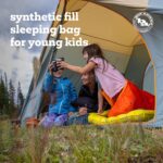 Big Agnes Little Red Sleeping Bag, Cherry Tomato/Tangelo - Image 3