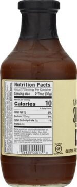 G Hughes Sugar Free Maple Brown Flavored BBQ Sauce, 18 Oz - Image 2