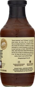 G Hughes BBQ Sauce SugarFree Maple Brown - Image 9