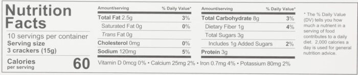 Raincoast Crisps, Crisps Fig Olive, 5.3 Ounce - Image 2