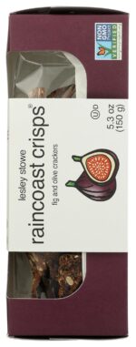 Raincoast Crisps, Crisps Fig Olive, 5.3 Ounce - Image 7