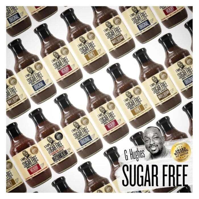 G Hughes Sugar Free Maple Brown Flavored BBQ Sauce, 18 Oz - Image 4